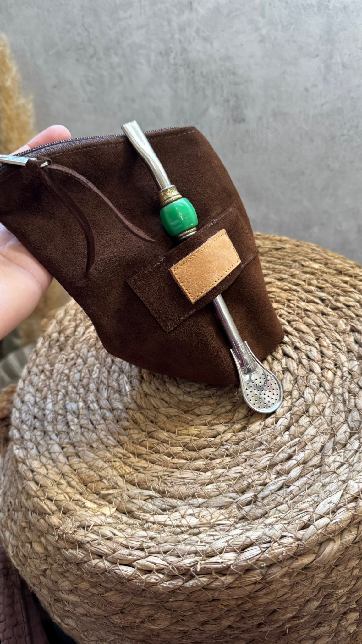 Yerbera + portabombilla